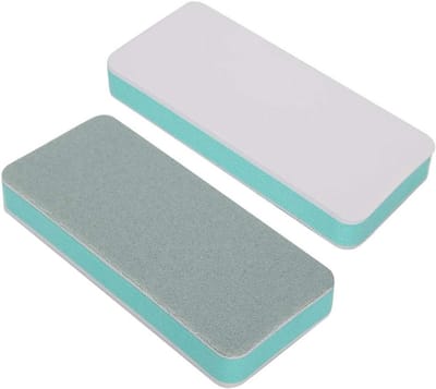 Polijstblok Set - Slijpblok - Sieraden Bewerken - Dubbelzijdig Design - 8 Stuks - Groen Wit