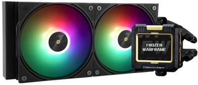 Thermalright Frozen Warframe 240 Zwart ARGB 240mm Intel-AMD Compatibel Zwarte CPU Waterkoeler