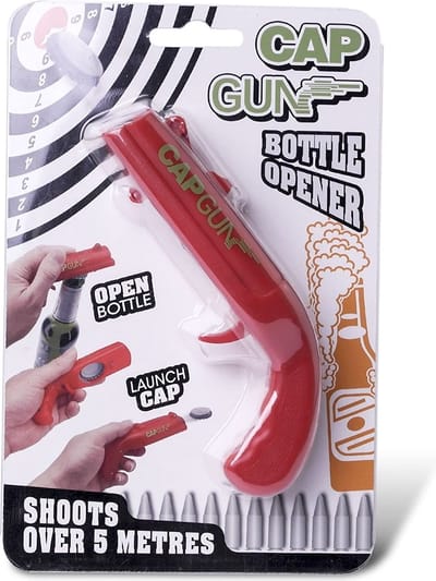 IGOODS Flesopener - Bierdop Schieter - Bieropener - Bierfles opener - Rood