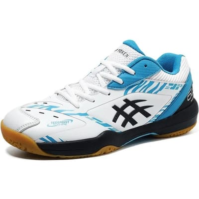 Heren Badmintonschoenen Dames Squash Sneakers Professionele Outdoor Tennis Koppel Training Sportschoenen Tafeltennisschoenen 40 white