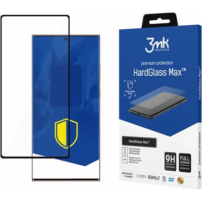 Versterkt gehard glas 3MK Samsung Galaxy Note 20 Ultra 5G HardGlass Max™ FingerPrint