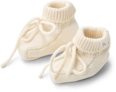 Slofjes - Wit - Maat 44-56 - Newborn Naturals