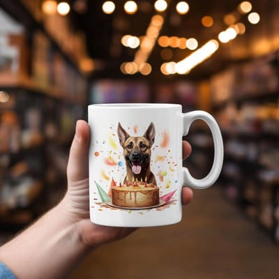 Beker cadeau voor haar of hem, kerst, verjaardag, honden liefhebber, zus, broer, vriendin, vriend, collega, moeder, vader, hond