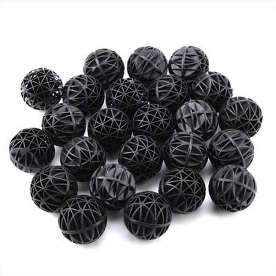50 stuks bioporeuze filter biochemische bal met katoenen aquariumvijverfiltermateriaal 16 mm