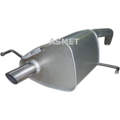 Geluiddemper achter ASMET 29.003
