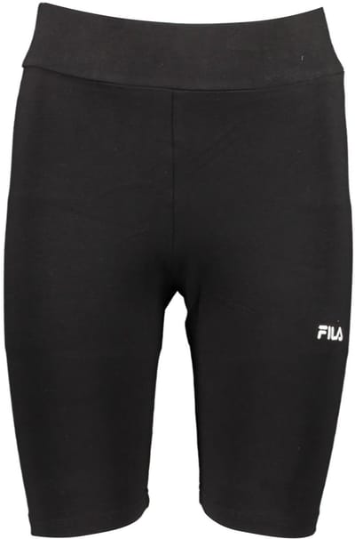 Fila Damen Kurze Hose Buckautal High Waist Short Leggings Black-L