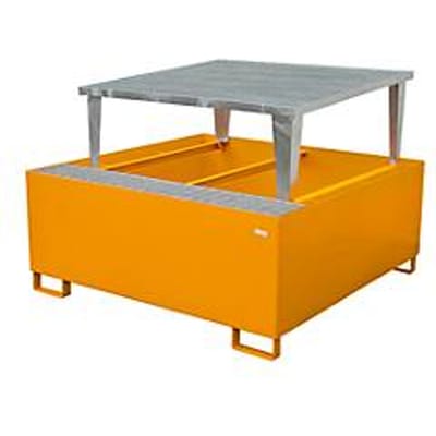 Lekbak AWA 1000-1, oranje RAL 2000