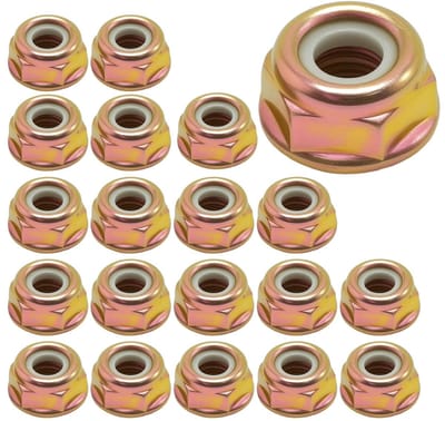 Moeren M10 x 1,25 - universele schroefdraad - vervanging voor grasmaaiers - betrouwbare compatibiliteit - ShopVlot