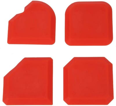Complete Set voor Glas- en Kitafwerking - Professionele Gereedschappen voor Silicoon, Voegen en Afwerking