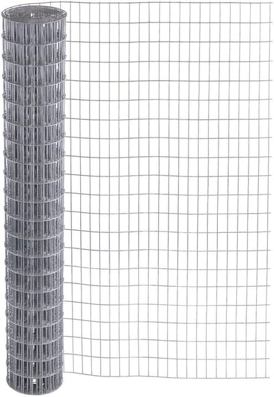 Dassengaas - Nertsengaas 25 x 50mm 2.1mm 100cm x 18m gegalvaniseerd.
