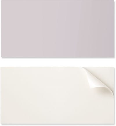 Set zelfklevende vinyltegels met print voor de woonkamer, lichtpaarse kleur, 6x60x30 cm