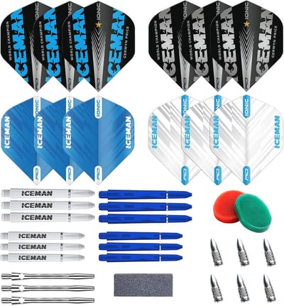Dart Accessoire Set met Dartpijlen, Dartborden en accessoires