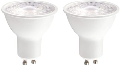 Kobi Premium LED Spot GU10 3W - 300lm - 6200K - 230V - 30.000 Branduren - Voor Spiegelverlichting of Werkplek - GU10 Fitting - 2 stuks