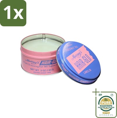 1 x Murray's - Hair-Glo - Pomade - Klassieke Look - Verzorgende Glans - 85 ml- Pomade - Haarverzorging - Glans - Klassiek - Retro