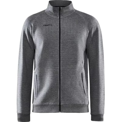 Craft CORE Soul Full Zip Jacket M 1910621 - Dk Grey Melange - 3XL