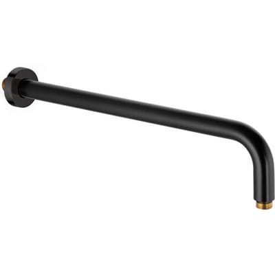 Kludi A-QA black wall-mounted shower arm 40 cm 6651439-00