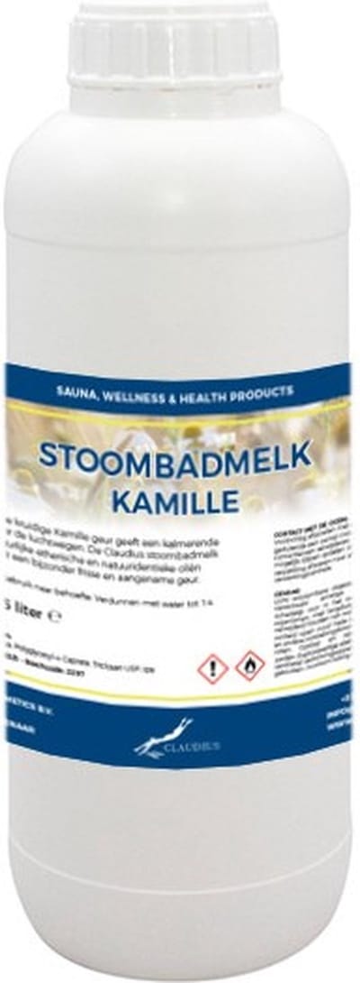 Stoombadmelk Kamille 1 liter