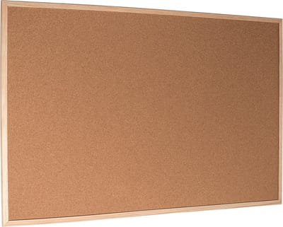 Esselte Kurken Prikbord - 59x39,5 Cm - Natuurbruin
