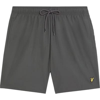 Lyle & Scott Plain Swimshort Zwembroeken Heren - Grijs - Maat XXL