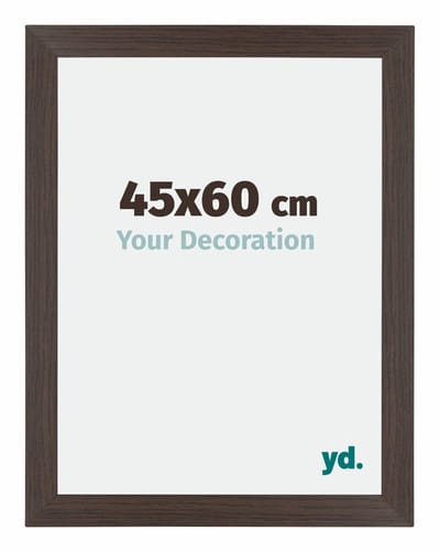 Your Decoration - Puzzellijst 45x60 cm - Eiken Donker - Puzzellijst 500-1000 stukjes - MDF Fotolijst - Mura