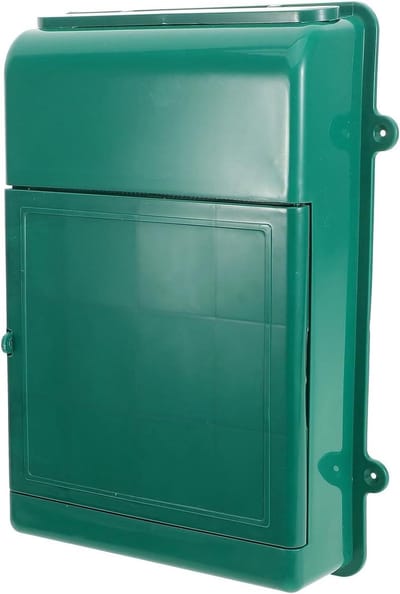 Brievenbus - Wandhouder Post - Post Ontvangen - Weerbestendig Ontwerp - 345 cm - Groen