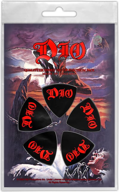 Dio Holy diver Unisex Plectrumset - meerkleurig - Standard