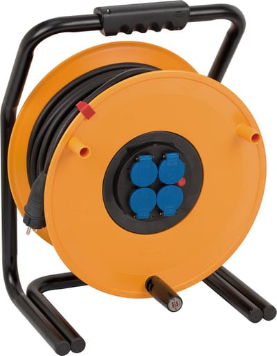 Brennenstuhl Brobusta IP44 kabelhaspel voor nijverheid/bouw 50m H07RN-F 3G2,5 *FR*