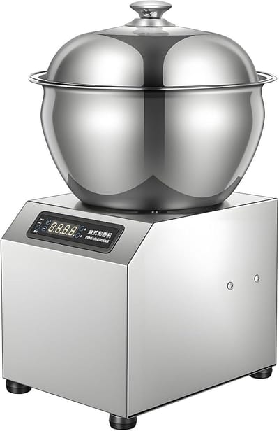 Deegkneedmachine - Keukenmixer - Brood Bakken - Grote Capaciteit - 8kg Bloem - Zilver