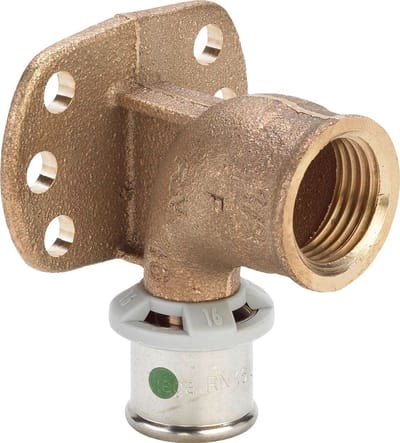 Viega Sanfix Fosta Sanfix P-wandschijf, d 20mm, Rp 3/4 roodkoper Modell 2125.5, 303204
