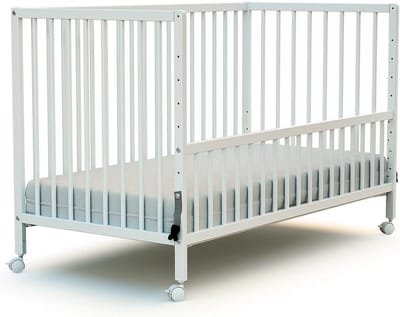 Houten Co-sleeper Babybed 60x120 cm In Hoogte Verstelbaar