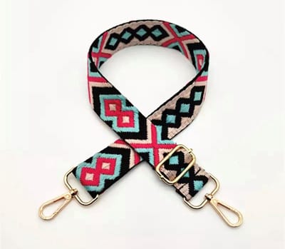 Akyol - Schouderband - Tassen riem - bag strap tassenriem - Schouderriem - bohemian schouderriem - boho - bohemian - ibiza style - zomer - vintage schouderriem - festival - bagstrap verstelbaar- Bag Strap - Verstelbaar - Tashengsel - Mix - 100 cm