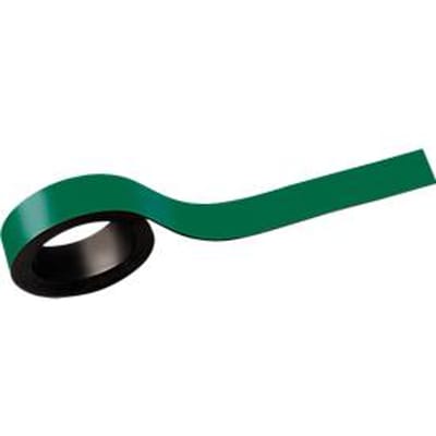Magneetband - zelfklevend - 20 mm x 10 m - groen - ons merk Schäfer Shop Select