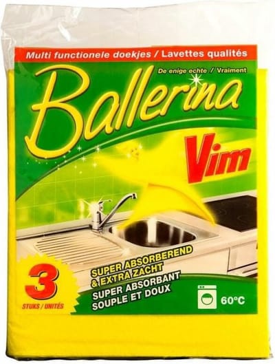15x Ballerina Gele Doekjes 3 stuks