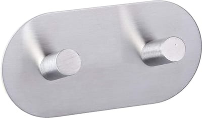 Wenko Wandhaak 10 Cm Rvs Matzilver