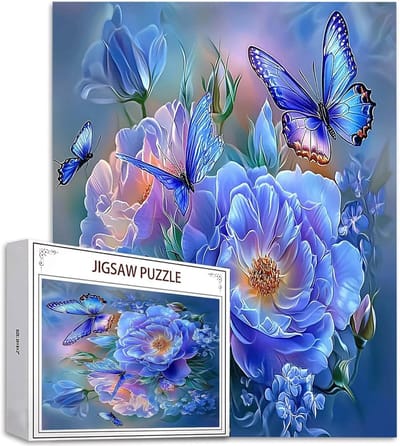 Houten Puzzel - Rozen Puzzel - Ontspanning Thuis - Unieke Vormen - 2000 Stukjes - Gekleurd