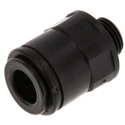 8mm x G1/8'' POM Insteekfitting buitendraad NBR [5 Stuks]