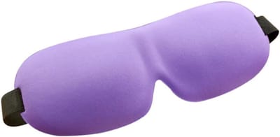 Slaapmasker Oogmasker - Blinddoek - Reizen en dutjes - Ademend en lichtblokkerend - 23 x 8.5 cm - Paars