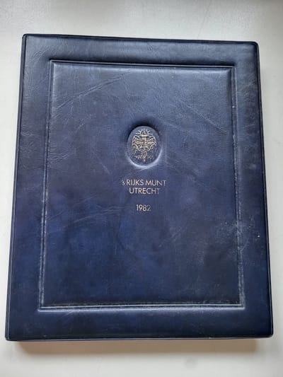 Muntset Nederland 1982 kwaliteit proof incl legpenning