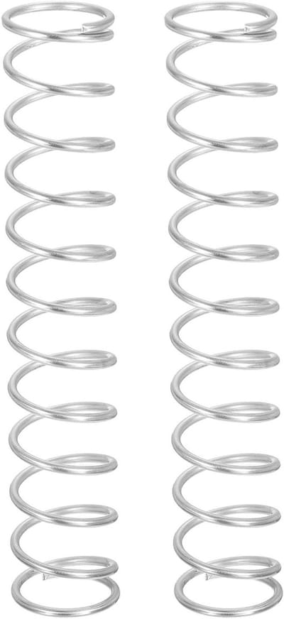 Drukveren Set - Verlengveren Roestvrijstaal - Reparaties en Projecten - Roest- en Corrosiebestendig - 16x18x100mm - Zilver