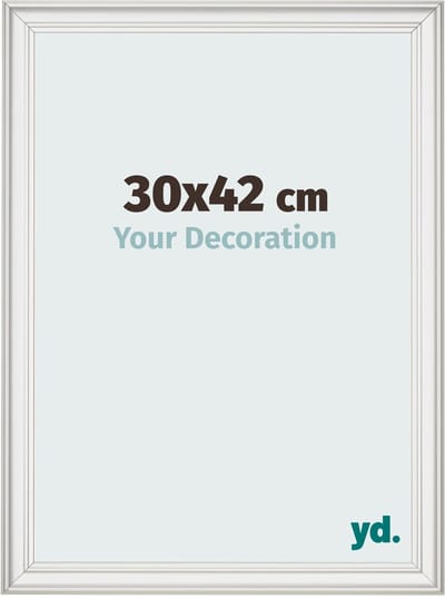 Your Decoration - Fotolijst 30x42 cm - MDF - Wit Geveegd - Lazio