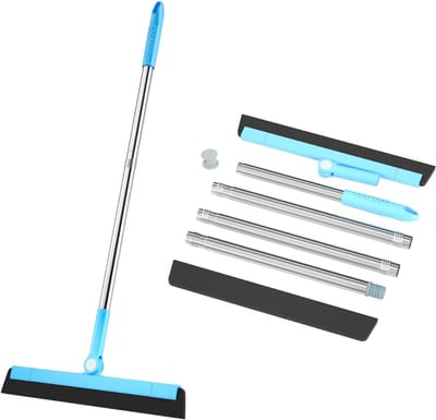 Zylo® Ramenwasser Telescopisch - Ramenwasser - Ramenwisser - Blauw/Zwart - ‎33cm x 1cm x 150cm