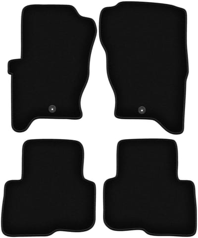 BASIC zwarte veloursmatten voor: Land Rover Discovery III SUV (2004-2011)
