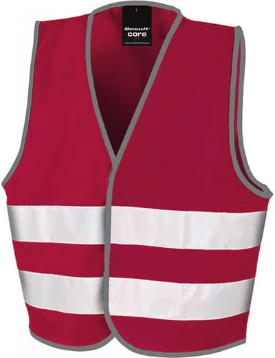 Regatta Junior Safety Vest RT200J - Burgundy - M (7-9)