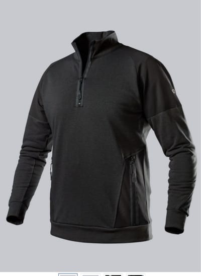 BP 1828-293 BP® Zip-sweater - zwart XL