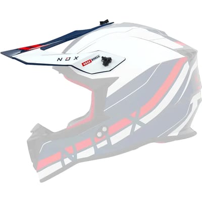 Vizier voor motorcrosshelm Nox 633 Airshock