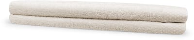 Eleganzzz Gastendoekjes - Set van 2 - Gastendoekje 30x50cm - 420 gr/m2 - 100% Katoen - ivory