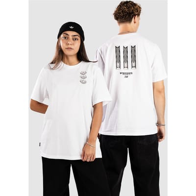 adidas Skateboarding X Temple Of Skate Curb T-Shirt wit