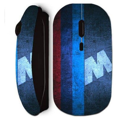 Souris sans fil - BMW - M Vintage - Noir - Optique - Clé USB WiFi