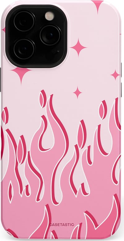 Casetastic Hoesje Geschikt voor Apple iPhone 13 Pro Magsafe - Stijlvolle Beschermende Duo-layer Case - Twinkelvuur