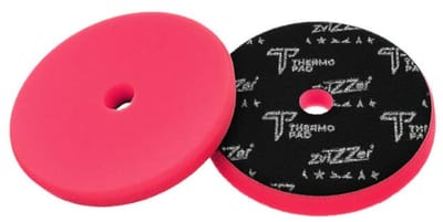 ZviZZer Thermo Trapez Hard Red 140mm Polijstpad